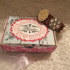 Plunder design brooch cuff bracelet plunder posse